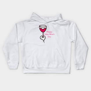 Happy Valen - Wines Day Kids Hoodie